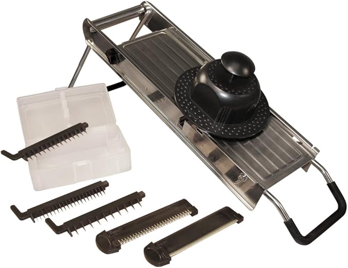 Weston Stainless Steel Mandoline Vegetable Slicer, Silver