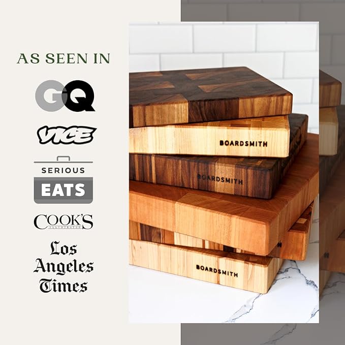 The Boardsmith Cutting Board Oil and Board Butter Set - Premium Cutting Board Wax and Food Grade Mineral Oil Cutting Board Kit - Butcher Block Conditioner (Extra-Large)