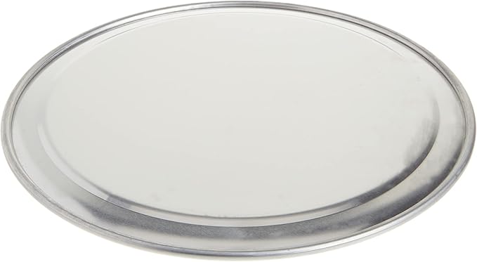 Winco 11" Aluminum Wide-Rim Pizza Pan