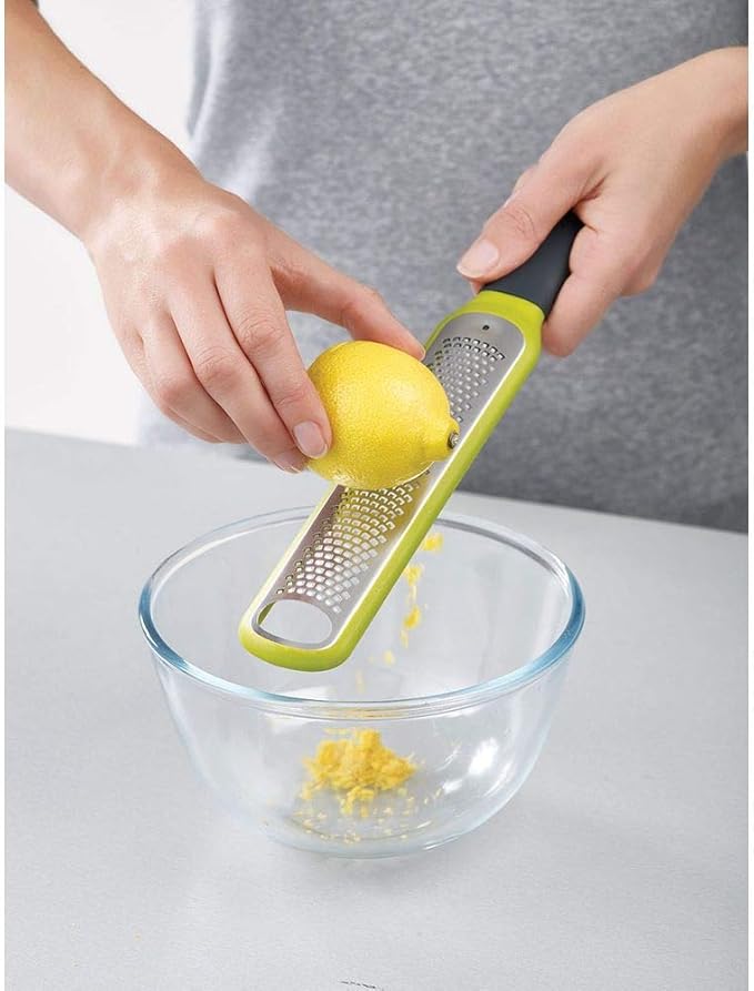 Joseph Joseph Handi-Zest Multi-Function Zester with Blade Wiper, Green