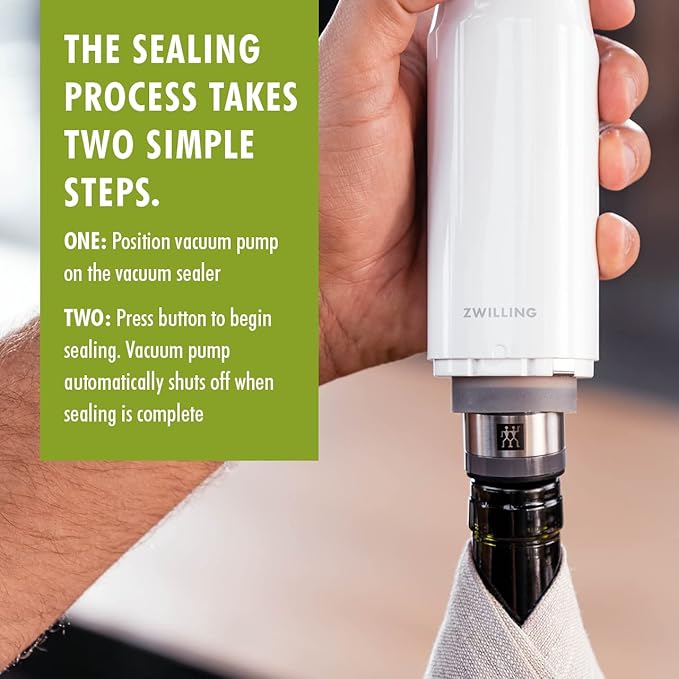 ZWILLING Fresh & Save Vacuum Wine Sealer