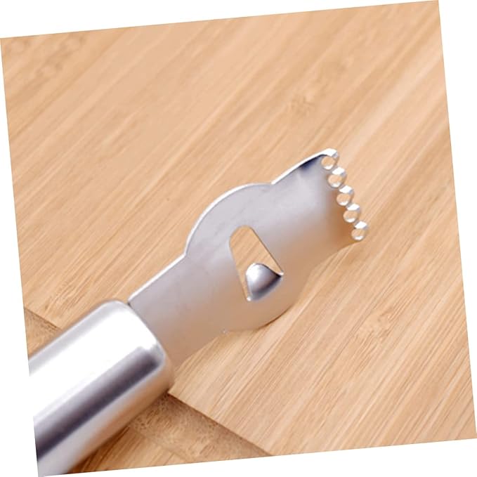 Unomor Stainless Steel Paring Knife Citrus Zester Orange Peeler Lemon Grater Fruit Zester Peeler Home Kitchen Tool
