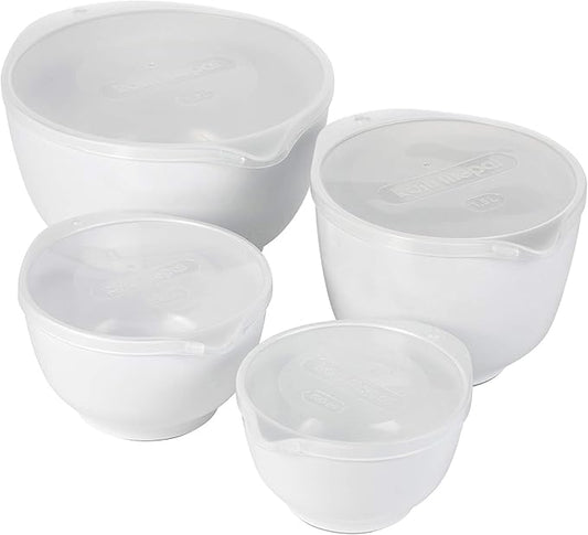 Rosti Precision Craft Mixing Bowl Set 4 Pcs Elevate Your Culinary Experience Stylish Nesting Bowls for Effortless Cooking and Baking