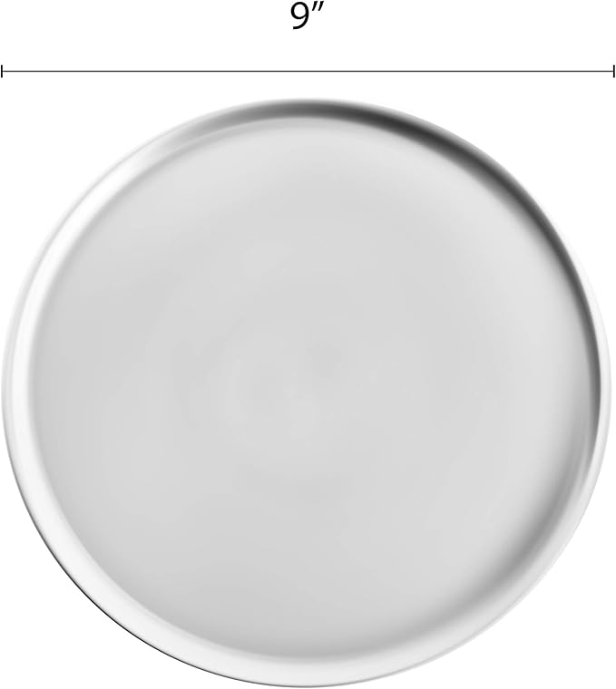 Thunder Group Coupe Style Pizza Tray, 9 Inch