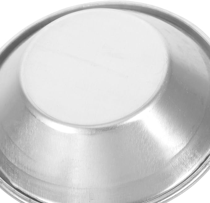TINEASUR 10pcs Mini Tart Pans Aluminum Alloy Egg Tart Molds Pudding Molds for Baking Steaming DIY Cupcake Baking Cups