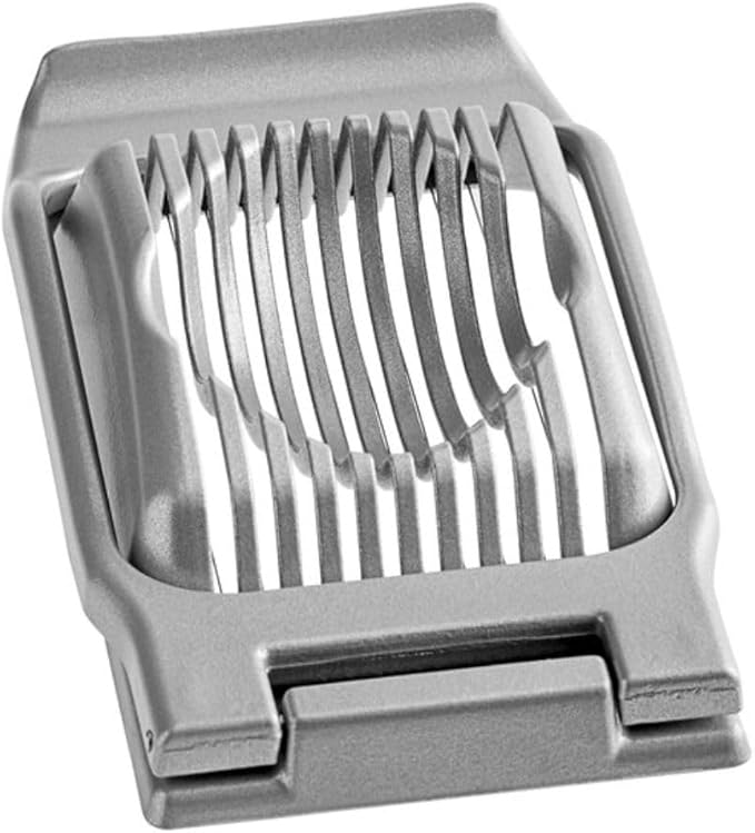 Soro Essentials- 1/4” Aluminum Mushroom Slicer with Stainless Steel Blades- Multipurpose Egg Slicer Dicer Cutter Hard Boiled Eggs Strawberry Slicer for Soft Fruit Mushroom Home Use