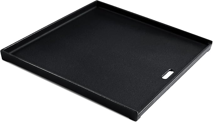 7672 Crafted Griddle Grill Replacement Parts for Weber Genesis Crafted Flat Top Griddle 2022+ EX-325S E-325S SX-325S Genesis II 300 400 Spirit 200 300 Series Smokefire EX4 EX6 Cast Iron Grill Plate