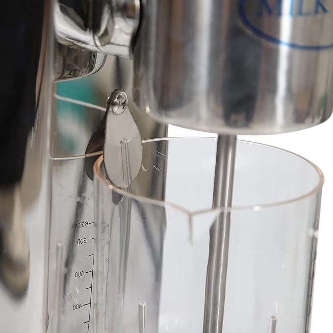 Milkshake Maker Electric Drink Mixer Commercial Milkshake Machine Stainless Steel 18000RMP (Single Head D)