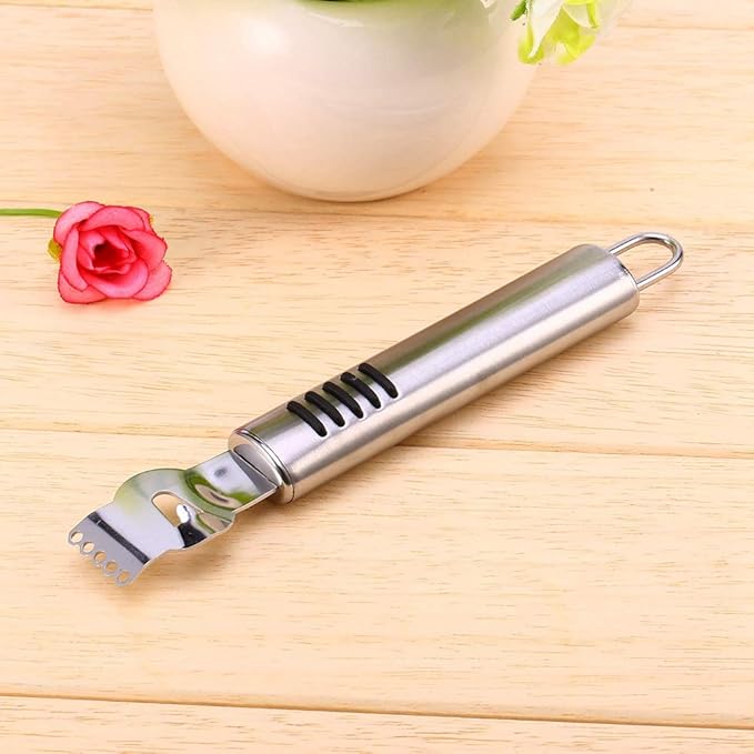 Lemon Zest Peeler for Cocktails Stainless Steel Orange Rind Peeler Tool Orange Citrus Twist Peeler Kitchen Accessories Knife Tool for Kitchen Gadgets