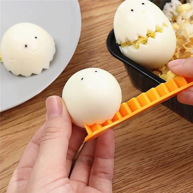 Fancy Cut Egg Cooked Eggs Cutter Lace Egg Slicer Home Cooking Tools Home Boiled Cut Egg Creative Tools