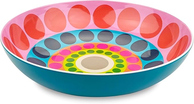 French Bull 11.75" Serving Bowl - Melamine Dinnerware - Salad, Mixing, Pasta (Dial)