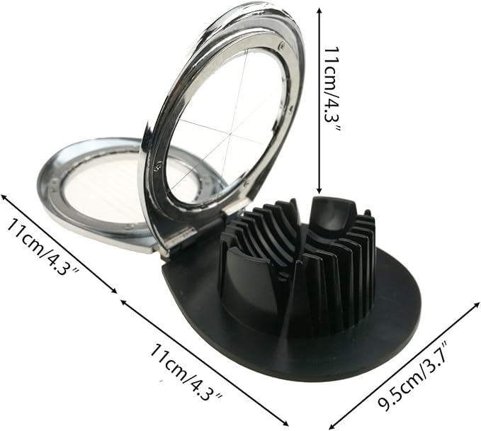 Stainless Steel Egg Slicer With 3 Slicing Styles