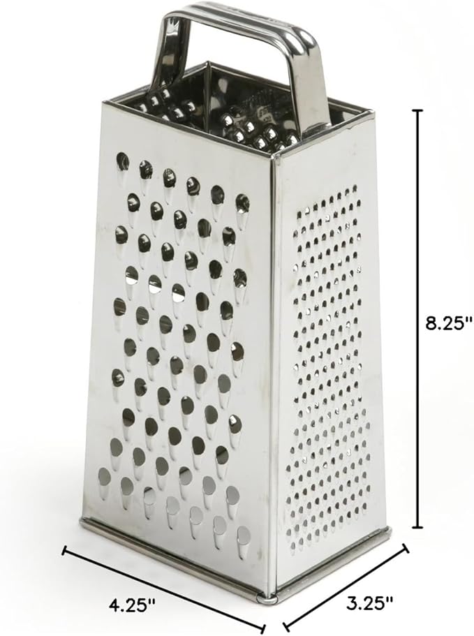 Norpro Stainless Steel Grater, Silver