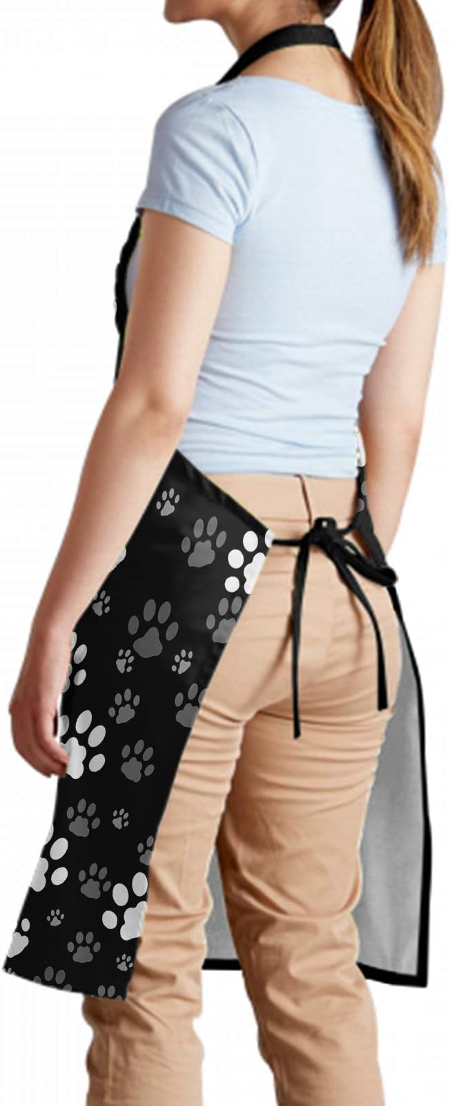 Apron with Pockets Aprons for Women Men Kitchen Chef Apron for Cooking Gardening Server Waitress Painting
