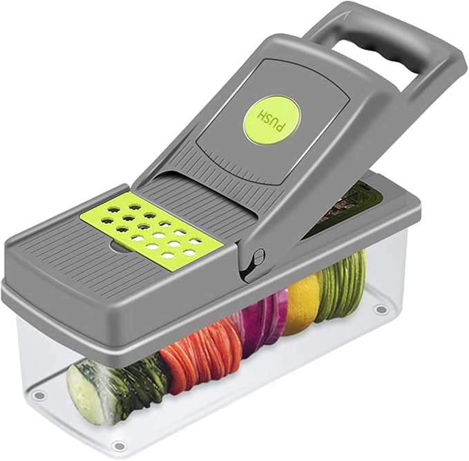 Mandoline Food Slicer (includes 13 attachments)