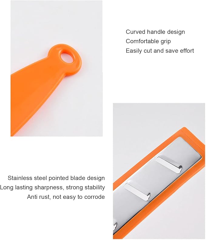 Handheld Cheese Grater, Vegetable Zester Hand Potato Grater Stainless Steel Zester Manual Vegetable Slicer Potato Shredder for Kitchen Restaurant