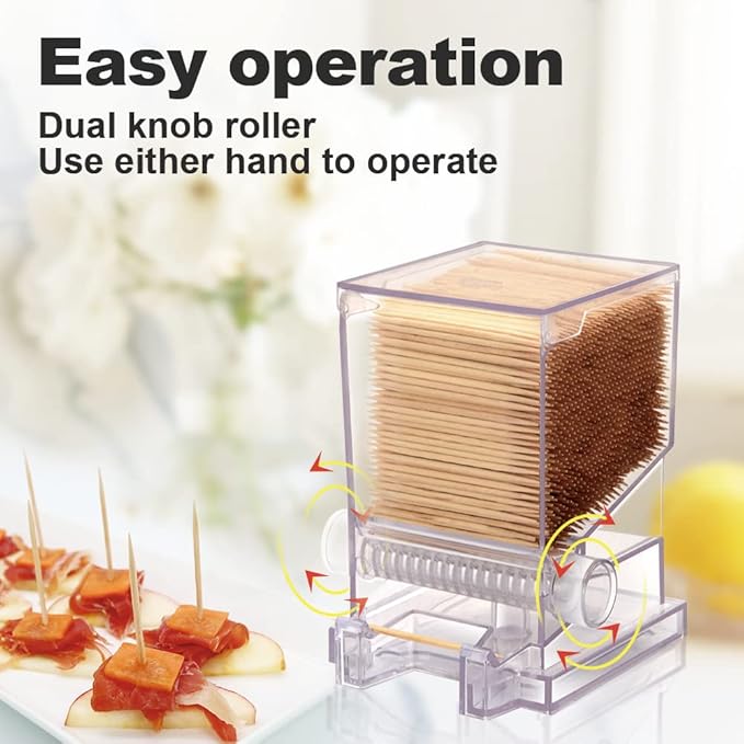 Toothpick Dispenser Clear- Restaurant-Style