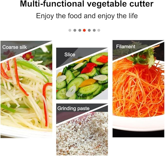 Cheese Grater, 4 Sides Handheld Box Grater, Manual Ergonomic Kitchen Food Shredder, Multi-Function Vegetable Slicer for Carrot, Veggie, Potato(COLOR:silver)