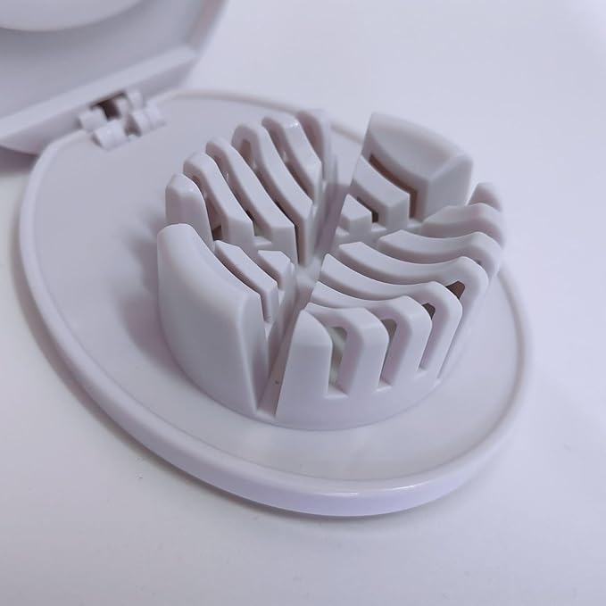 Egg Slicer for Hard Boiled Eggs,Easy to Cut Egg into Slices, Wedge and Dices, Sturdy ABS Body with Stainless Steel Wires,Non-slip Feet,Dishwasher Safe, BPA Free (Green)