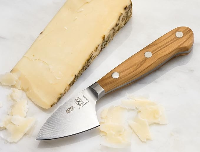 Mercer Culinary Renaissance Olive Wood Parmesan Cheese Knife, 2.75-Inch