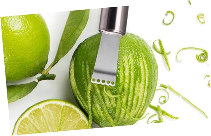 SECFOU Lemon Peeler Tool Citrus Scraper Stainless Steel Fruit Peeler Easy Clean