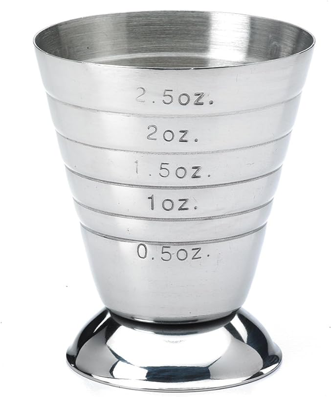 Barfly Measuring Cup, 2.5 oz, Stainless Steel
