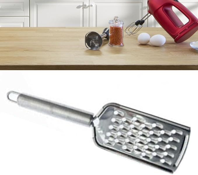 Lemon Zester - Heavy Duty Cheese Grater - Vegetable Grater - Kitchen Stainless Steel Handheld for Parmesan Cheese Lemon, Garlic, Nutmeg, Chocolate, Fruits, Vegetables, Ginger Grater