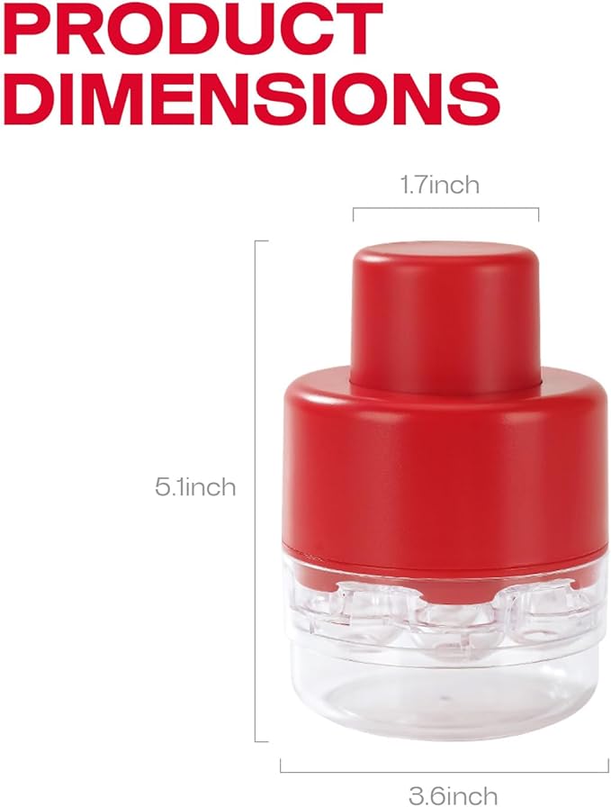 Cherry Pitter Tool Multiple Cherry Pit Seed Remover Labor-Saving Push Down Corer for 7 Stones at Once Easy to Use for Making Jam Safe to Dishwasher