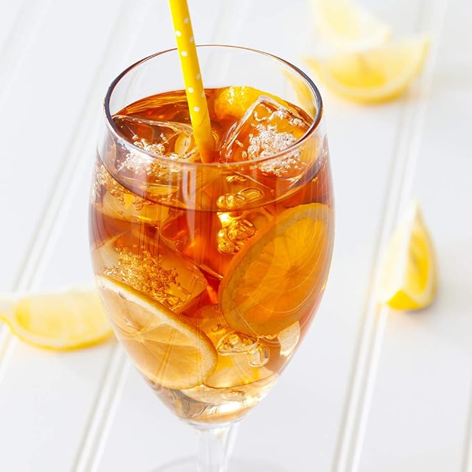Restaurantware Cascata 16 Ounce Iced Tea Glasses Set Of 12 Tempered Clear Drinking Glasses - Chip-Resistant Fine-Blown Glass Tea Glasses Dishwasher-Safe Drinking Glasses For Water Or Iced Tea