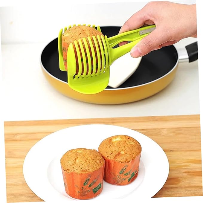 Multipurpose Handheld Slicer Clamp Vegetable Slicer Cutter Manual Slice for Fruits Veggies Random