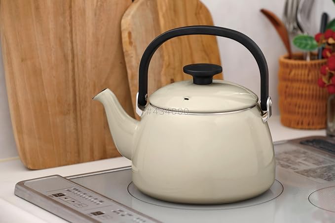 Fuji Hollow Cotton Plus Kettle, 0.8 gal (2.5 L), Greige CTP-2.5K.GG
