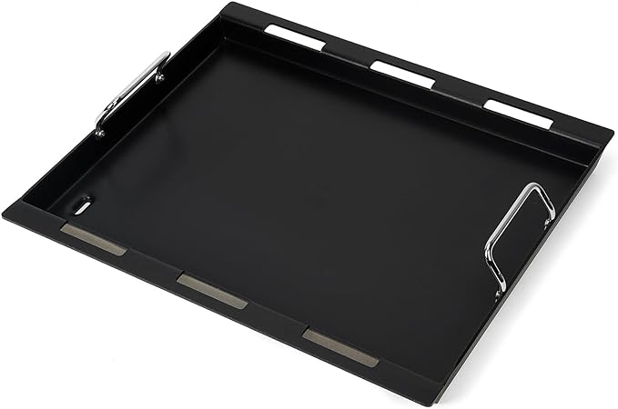Stanbroil Full Size Griddle Insert for Weber Spirit 200 Series 2-Burner Gas Grills, Ceramic Coated Nonstick Flat Top Griddle for Weber Spirit I & II 200 Series Gas Grill, Black