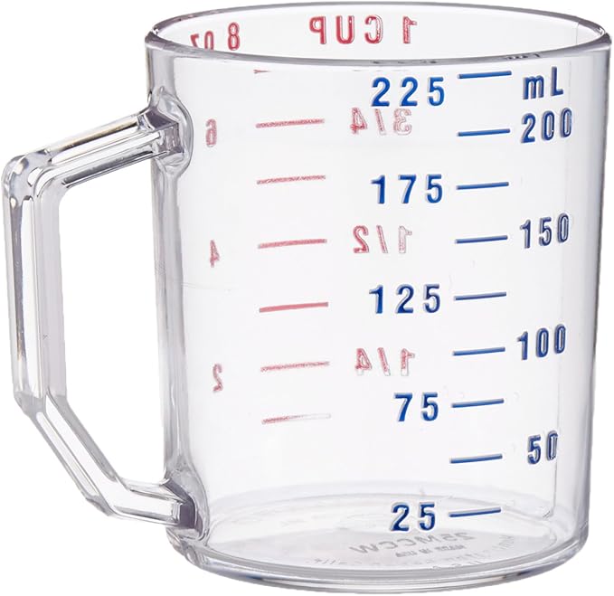Cambro Measure Cup 1 Cup Clear (25MCCW135)