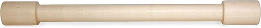J.K. Adams Lovely Maple Wood Rolling Pin, 18-inches by 1-3/4-inches by 1/4-inches, Off-White