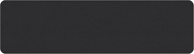 NewLife by GelPro Anti-Fatigue Nonslip 1/2" Thick Hard Floor Utility Mat for Garage, Patio and Kitchen, 20" x 72", Leather Grain Black