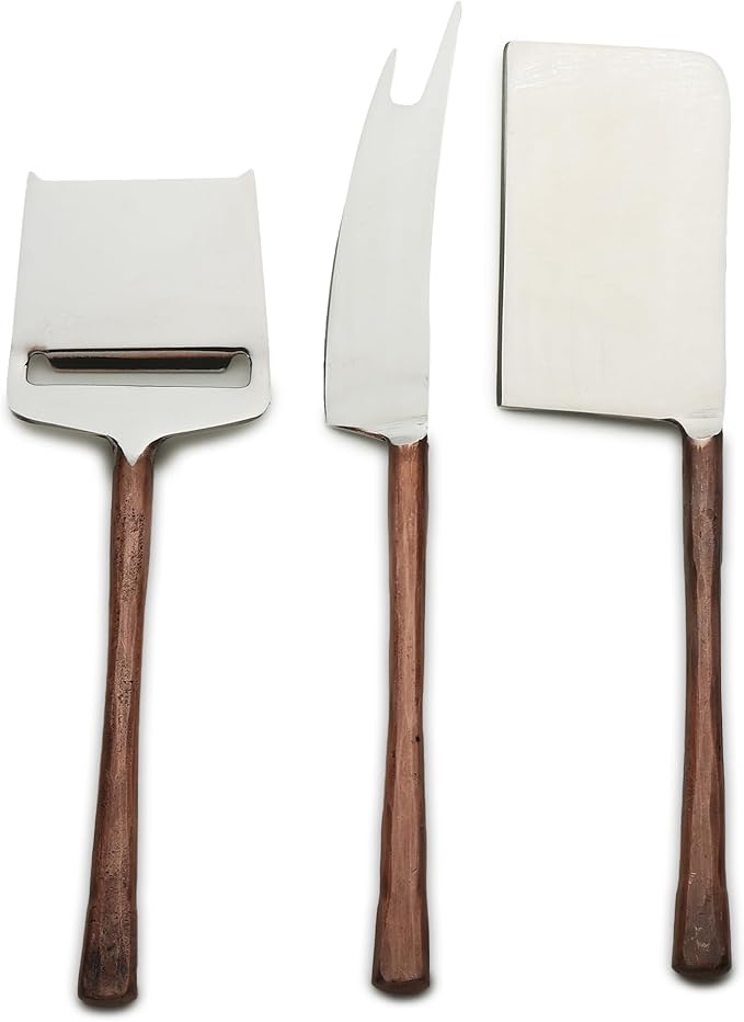 INOX artisans Medicki Cheese Knife 3 Pc. Set