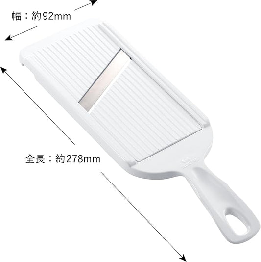 KAI Japanese Mandoline Slicer, Adjustable, Stainless Steel, Kitchen Tools, Potato Slicer, Made in Japan