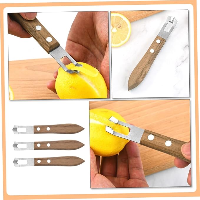 Cabilock 3pcs Professional Stainless Steel Cheese Grater Multi-purpose Shredder Comfortable Handle for Cooking