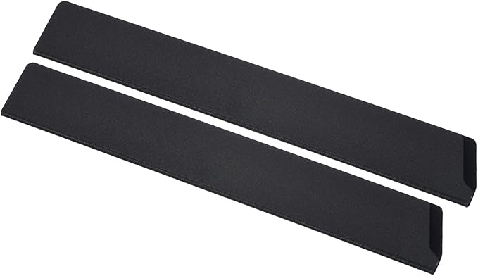 PATIKIL ABS Knife Cover Sleeves for 14" Kitchen Knife, 2 Pack Knives Edge Guard Blade Protector Universal Knife Sheath for Home Kitchen, Black