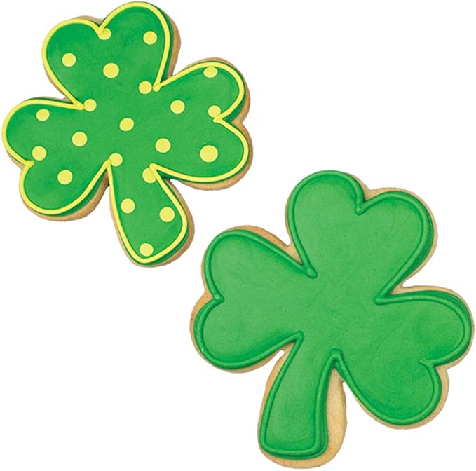 St. Patrick's Day Irish Shamrock Cookie Cutter, 3.75" Made in USA by Ann Clark