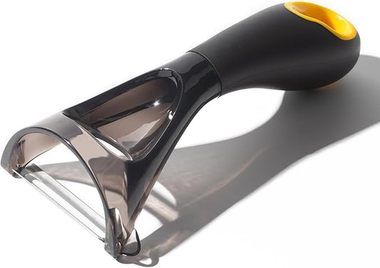 Ultra Comfortable Grip Vegetable Peeler, Potato Peelers for Kitchen, Y Peeler with Sharp Stainless Steel Blade for Veggie, Fruit, Potato, Carrot, Apple, Cucumber - Good Sturdy
