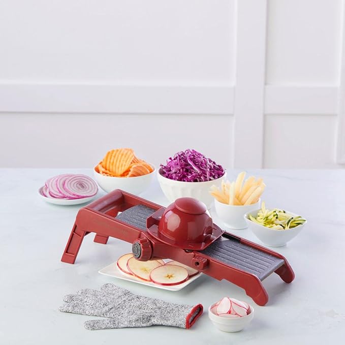 Curtis Stone Dura-Pan Nonstick Mandoline (Renewed)