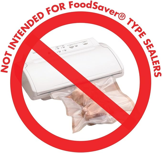 UltraSource - Chamber Machine Pouches 3 Mil Thickness, 8" x 10", Pack of 250 Vacuum Chamber Pouches, BPA-Free Pre-Cut Chamber Vacuum Sealer Bags with tear notch