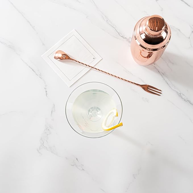 Restaurantware Cascata 9 Ounce Stemmed Martini Glasses Set Of 12 Tempered Martini Glasses - Chip-Resistant Fine-Blown Glass Martini Glass Set Dishwasher-Safe For Martinis Or Cocktails