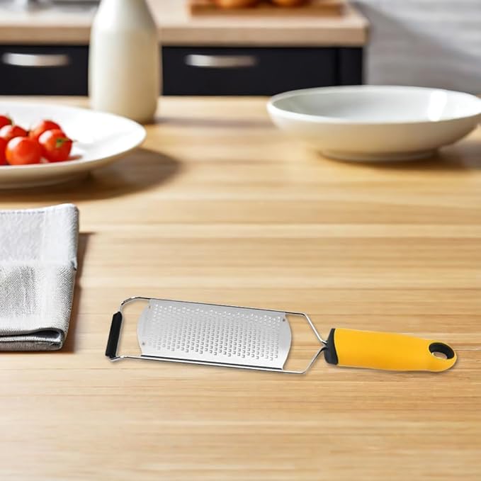 4pcs Lemon Zester Stainless Steel Lemon Grater with Handle Cheese Vegetable Shredder Kitchen Tool for Cheese Chocolate Citrus Ginger Garlic