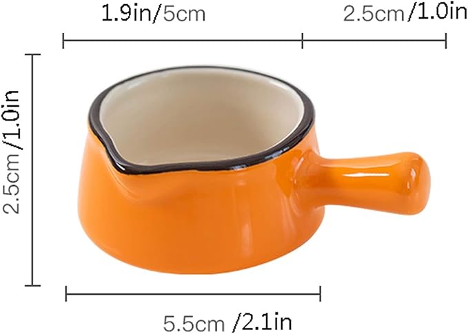 Gravy Boat Simple Small Milk Cup With Handle Household Ceramic Pointed Small Milk Jug Coffee Pour Milk Cup Mini Milk Jug Suitable for Fruit Honey Seasoning Snacks Gravy Sauce Boat (Color : Green)