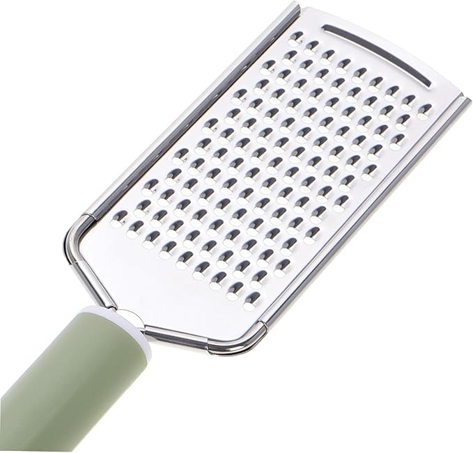 Stainless Steel Cheese Grater Garlic Zester Ergonomic Handheld Kitchen Tool for Efficient Grating of Garlic Ginger and Cheese Easy to Clean Comfortable Grip