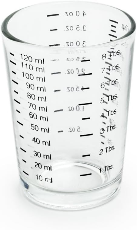 Fox Run Mini Measuring Cup Shot Glass, 4 Ounce