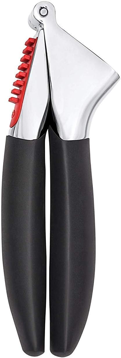 OXO Good Grips Hand-Held Mandoline Slicer & Good Grips Soft-Handled Garlic Press, Black, One Size