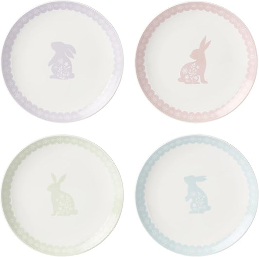 Oneida 898189 Bunny Hop Accent Plates, Set Of 4
